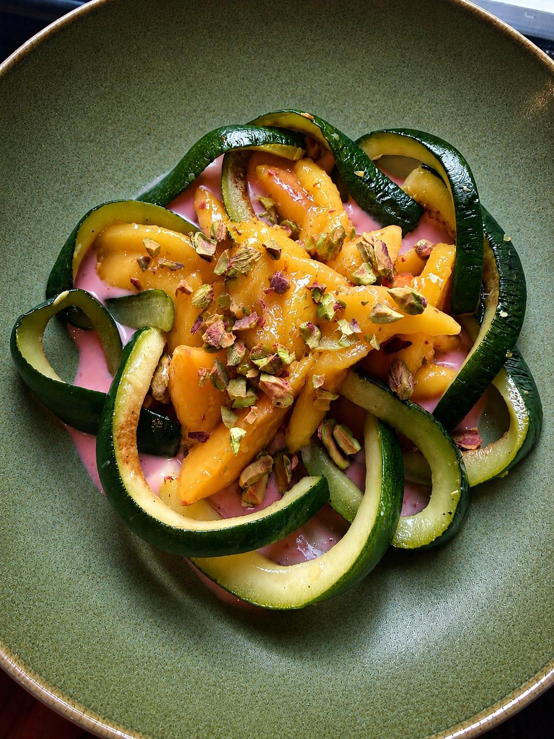 Plato saludable del plan de nutrición