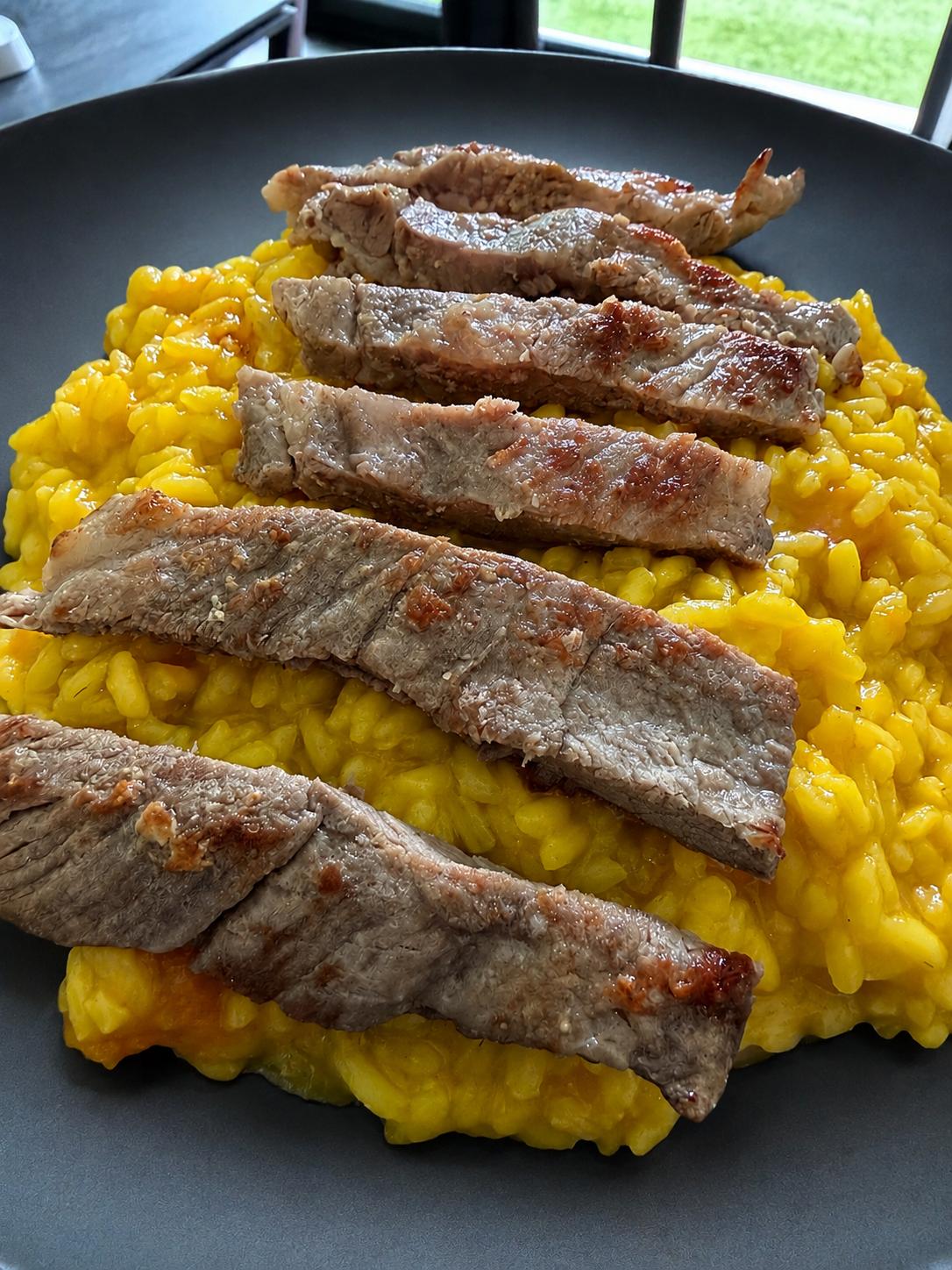 Plato saludable del plan de nutrición
