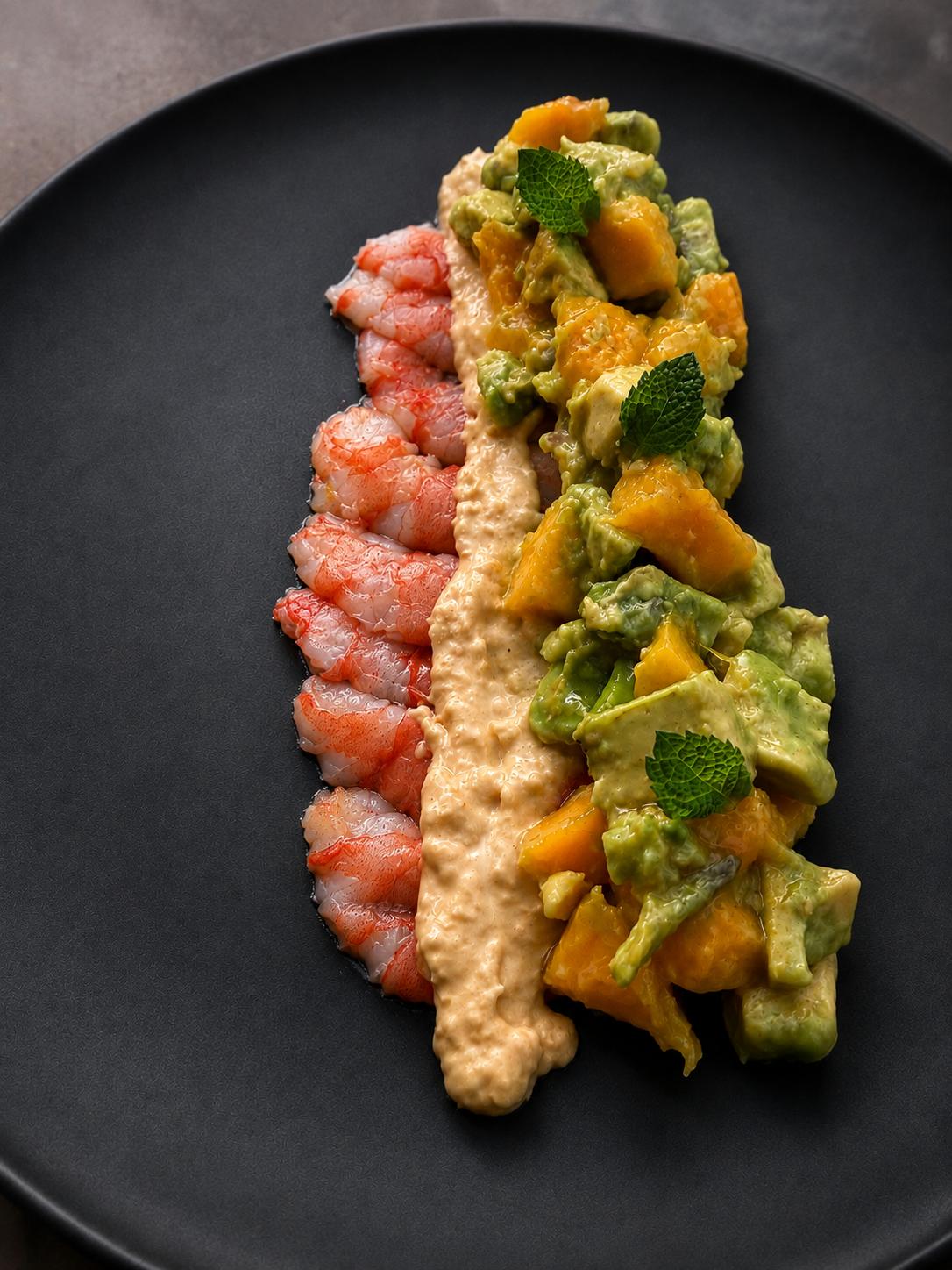 Plato saludable del plan de nutrición